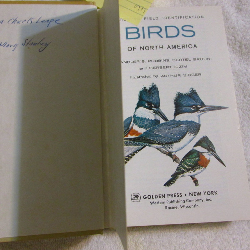 Birds of North America: A Guide to Field Identification,New