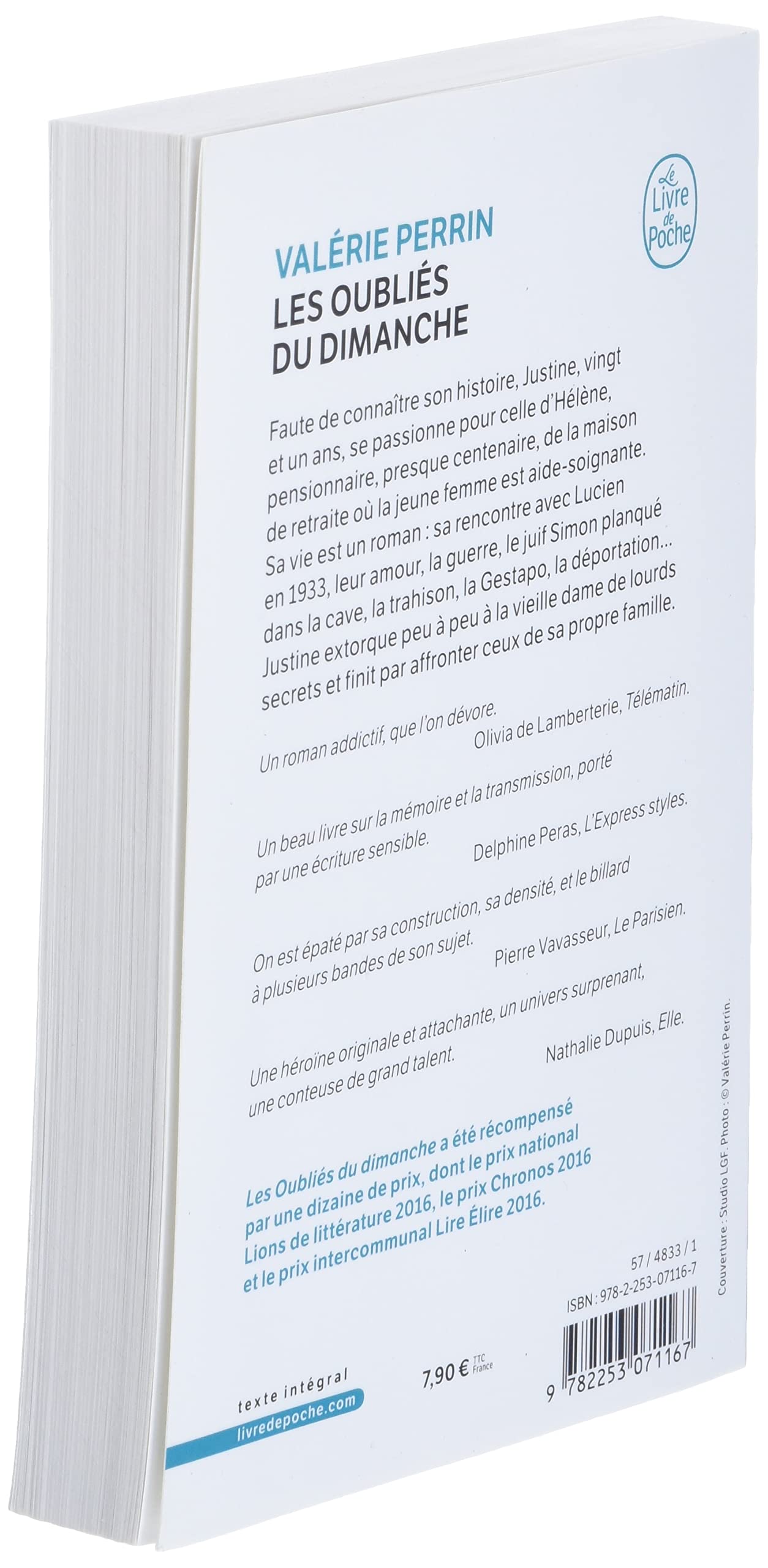 Les Oublis du dimanche: Prix Choix des libraires Littrature 2018,Used