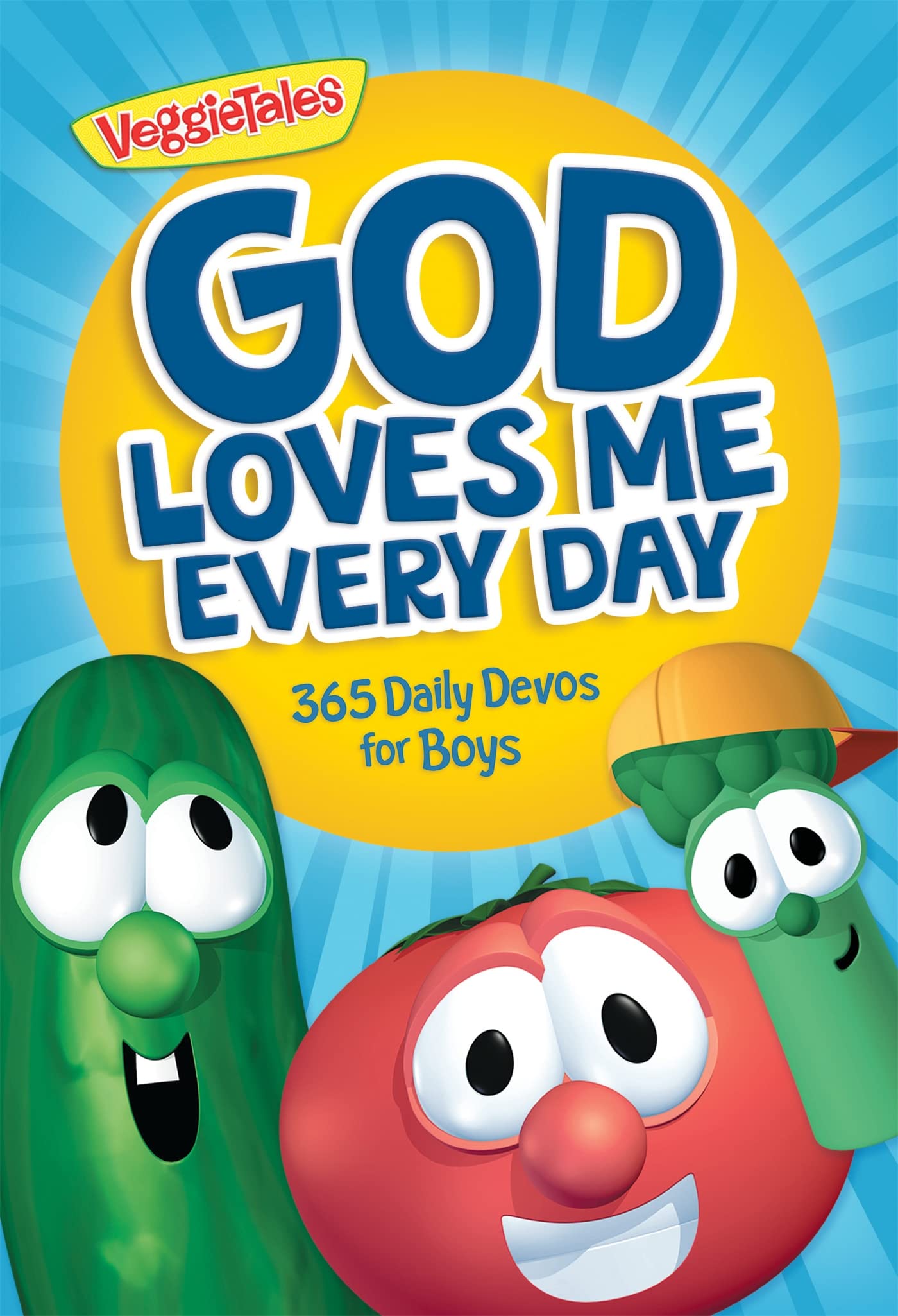 God Loves Me Every Day: 365 Daily Devos For Boys (Veggietales),New