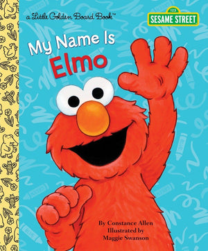 My Name Is Elmo (Sesame Street) (Little Golden Book),New