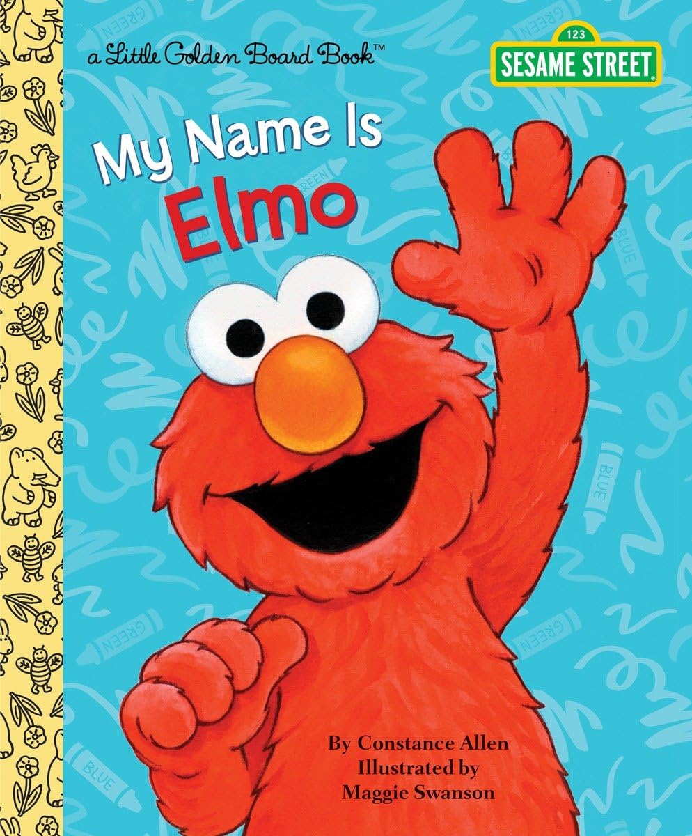 My Name Is Elmo (Sesame Street) (Little Golden Book),New