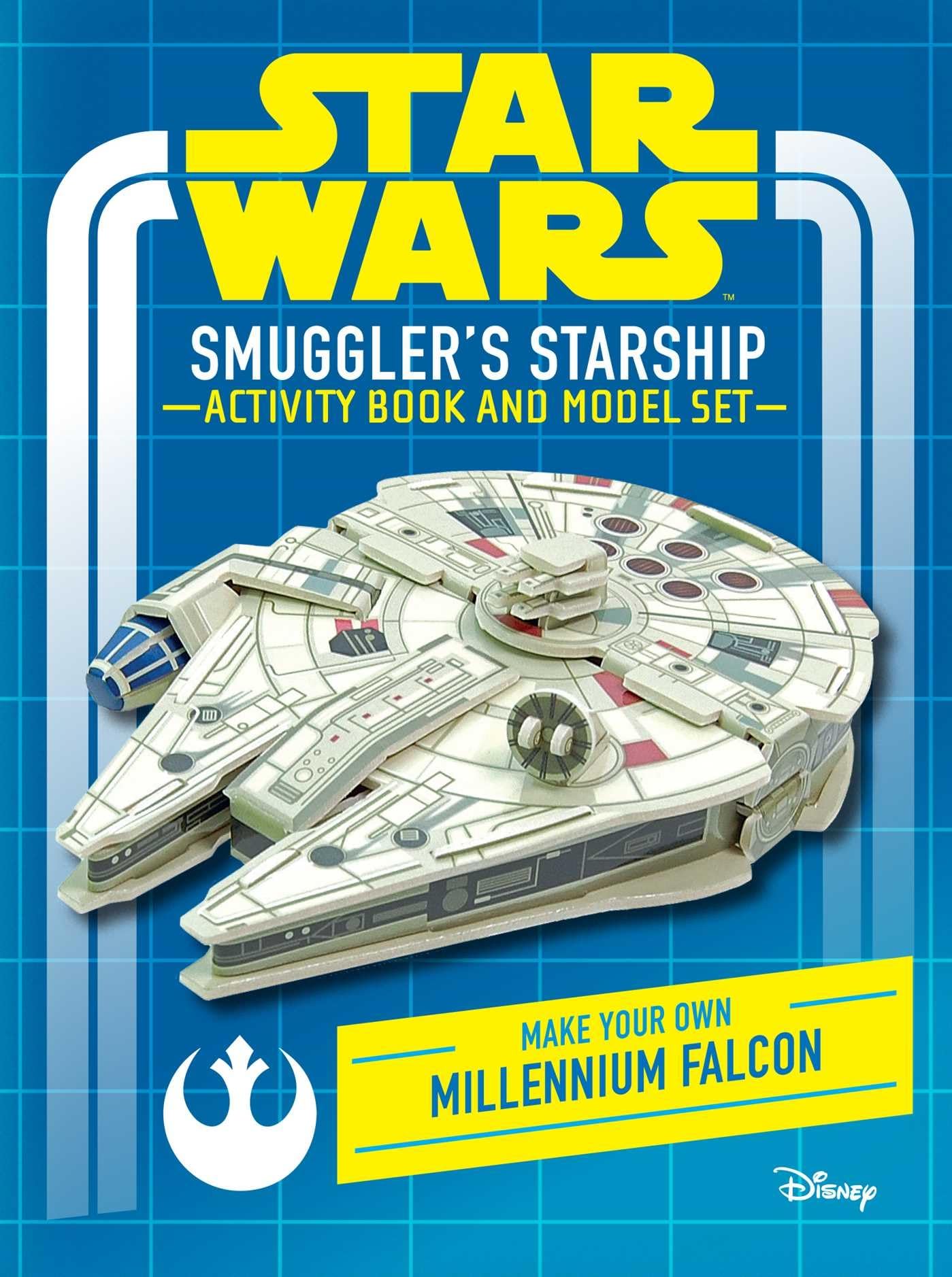 Star Wars: Smuggler's Starship Activity Book and Model: Make Your Own Millennium Falcon,Used