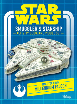 Star Wars: Smuggler's Starship Activity Book and Model: Make Your Own Millennium Falcon,Used