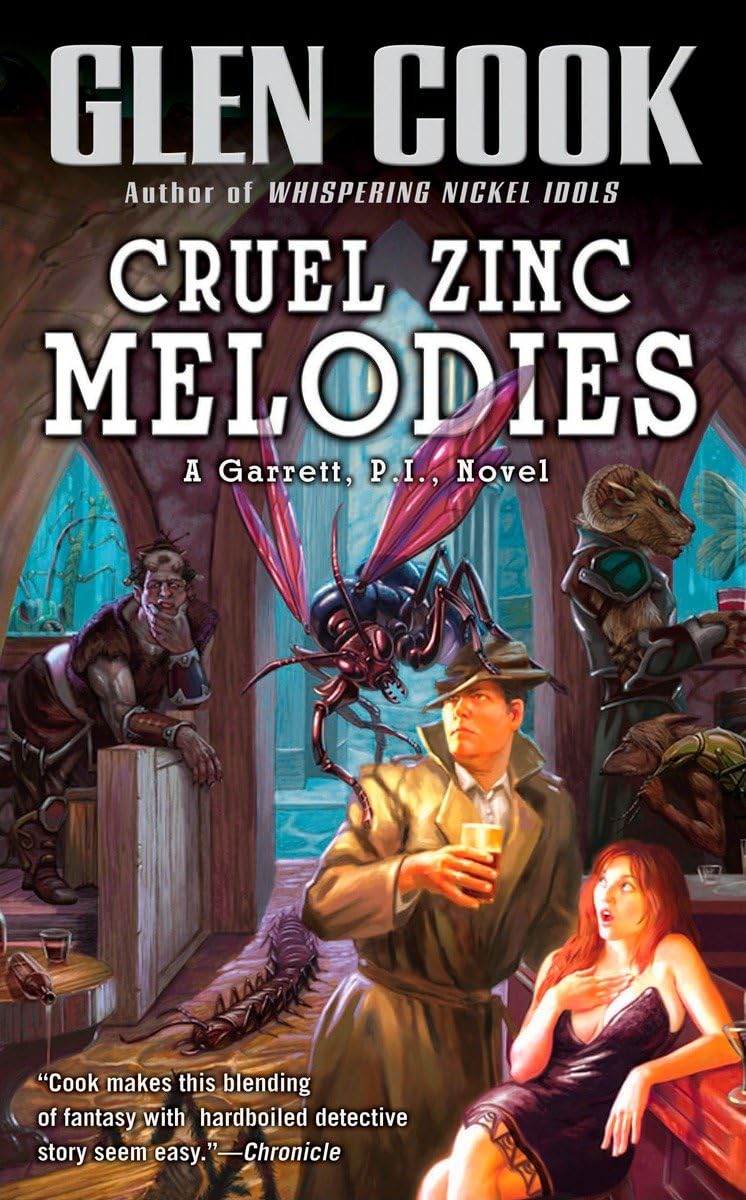 Cruel Zinc Melodies (Garrett, P.I. #12),Used