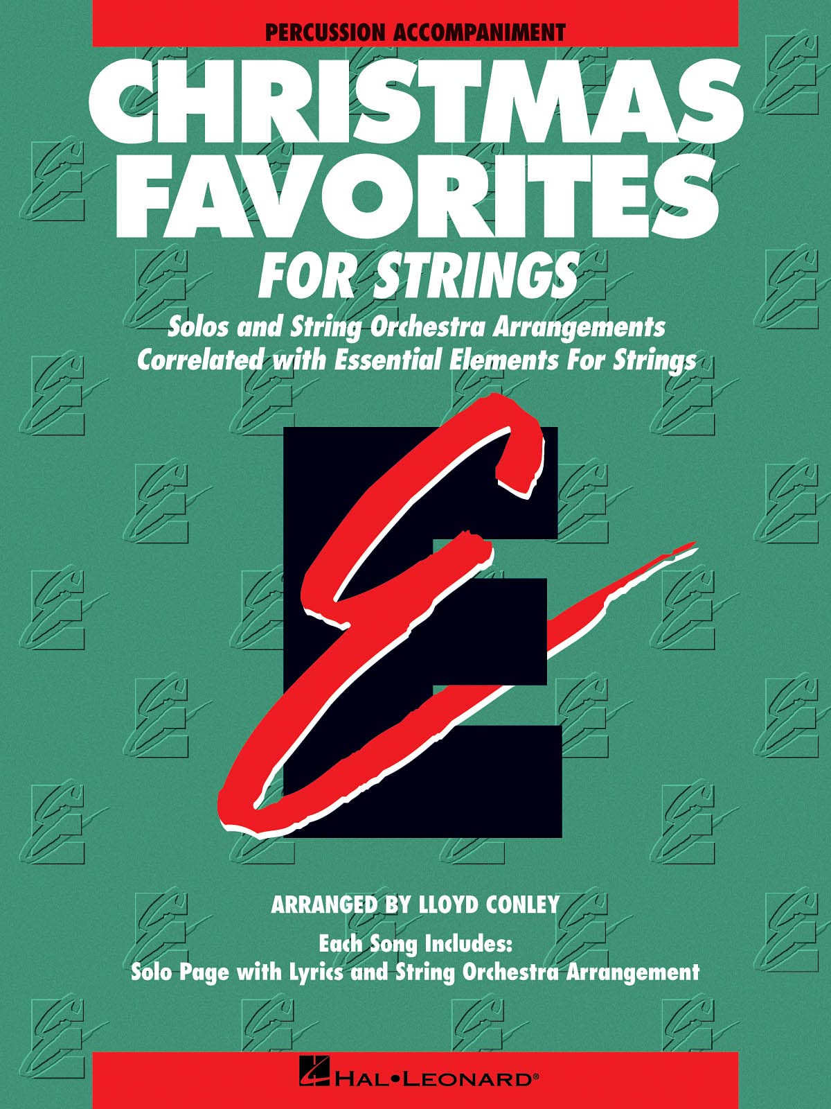 Essential Elements Christmas Favorites for Strings: Percussion Accompaniment (Essential Elements for Strings),Used
