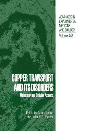 Copper Transport and Its Disorders (Advances in Experimental Medicine and Biology),Used