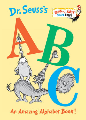 Dr. Seusss ABC: An Amazing Alphabet Book! (Bright & Early Board Books)-New Condition
