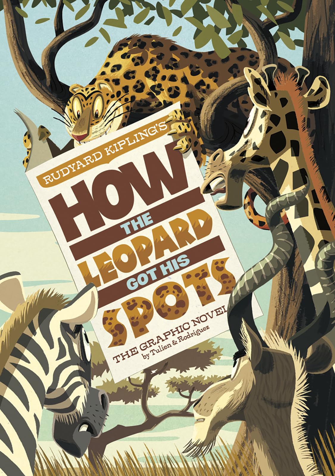 How the Leopard Got His Spots: The Graphic Novel (Graphic Spin),Used