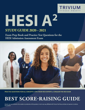 HESI A2 Study Guide 20202021: Exam Prep Book and Practice Test Questions for the HESI Admission Assessment Exam,Used