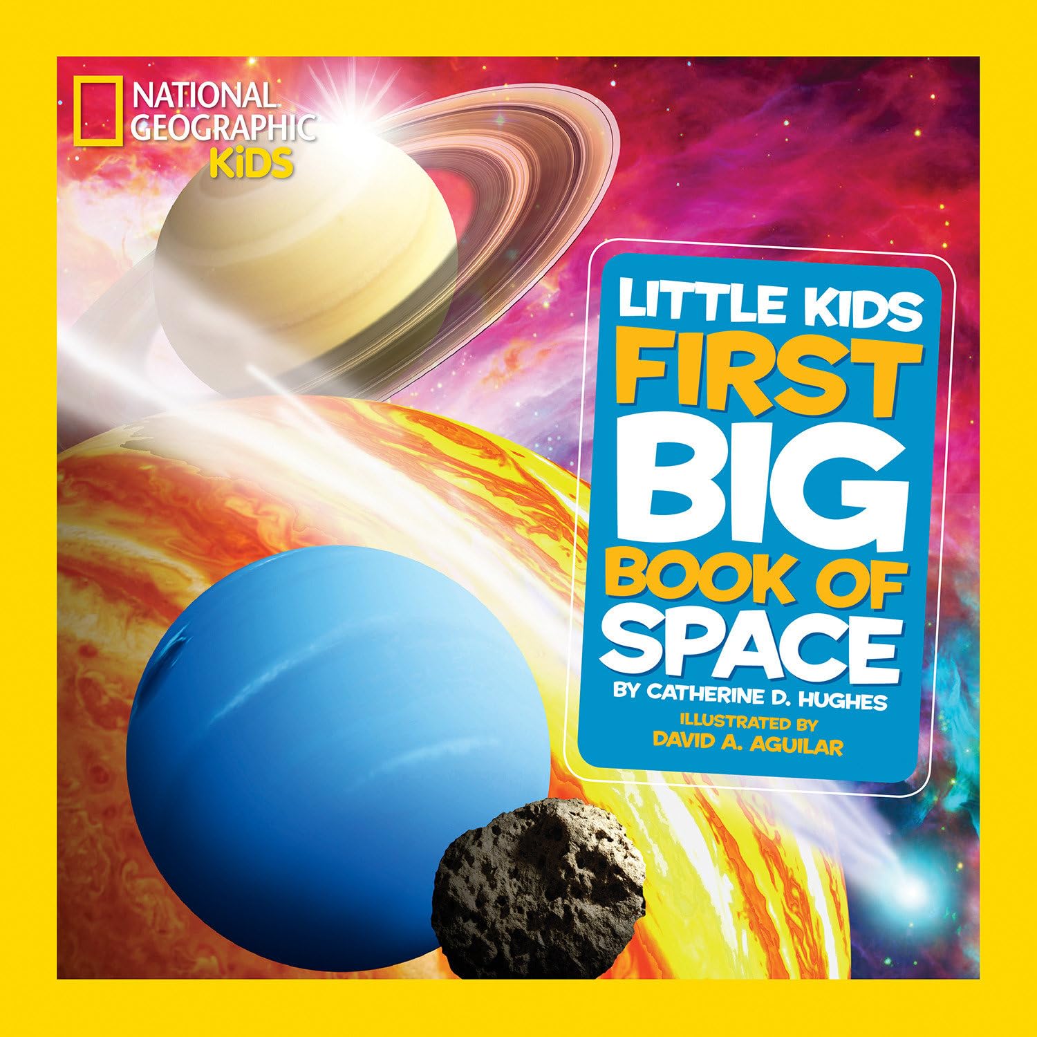 National Geographic Little Kids First Big Book Of Space (National Geographic Little Kids First Big Books),New