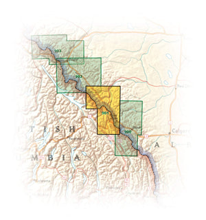Banff North Map [Banff and Yoho National Parks] (National Geographic Trails Illustrated Map, 901),New