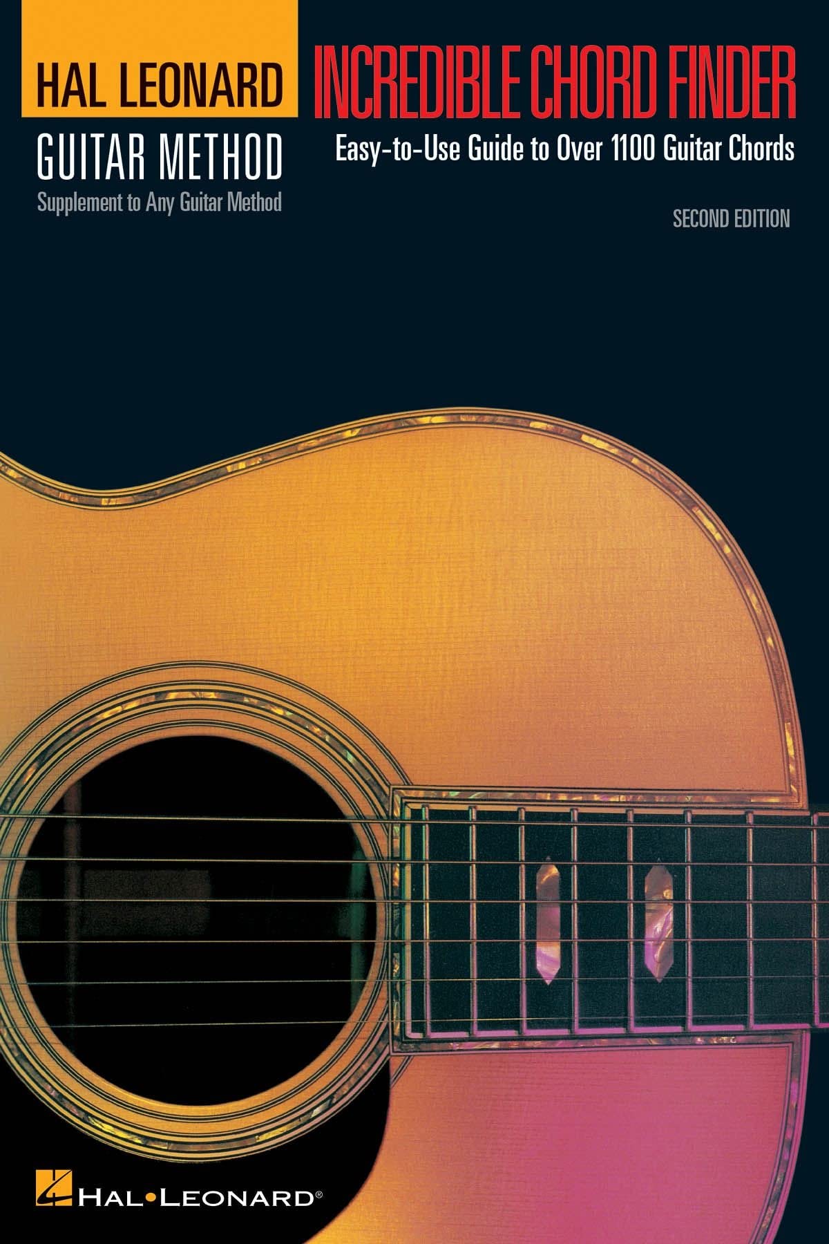 Incredible Chord Finder  6 inch. x 9 inch. Edition: Hal Leonard Guitar Method Supplement,Used