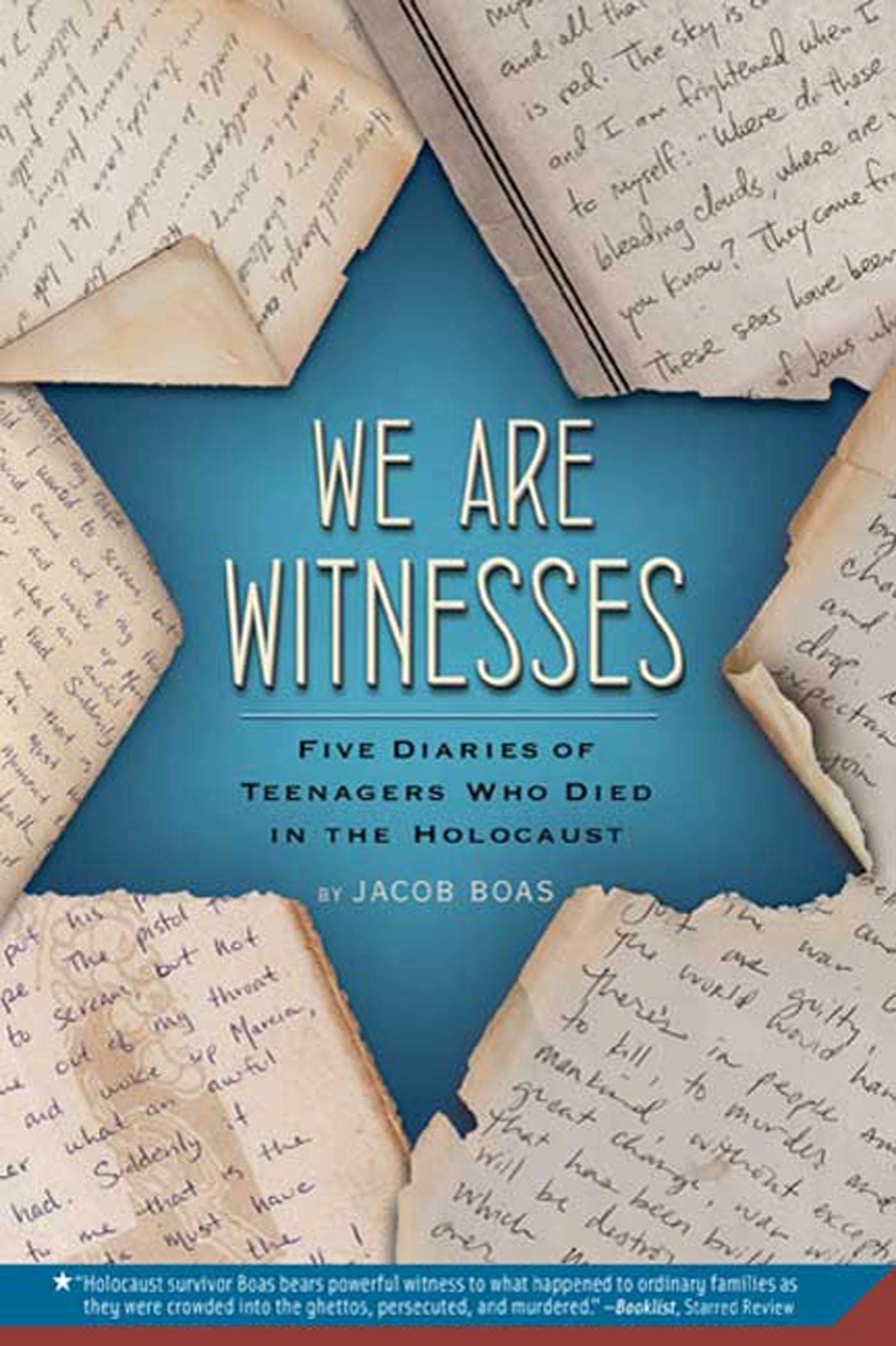 We Are Witnesses: Five Diaries Of Teenagers Who Died In The Holocaust