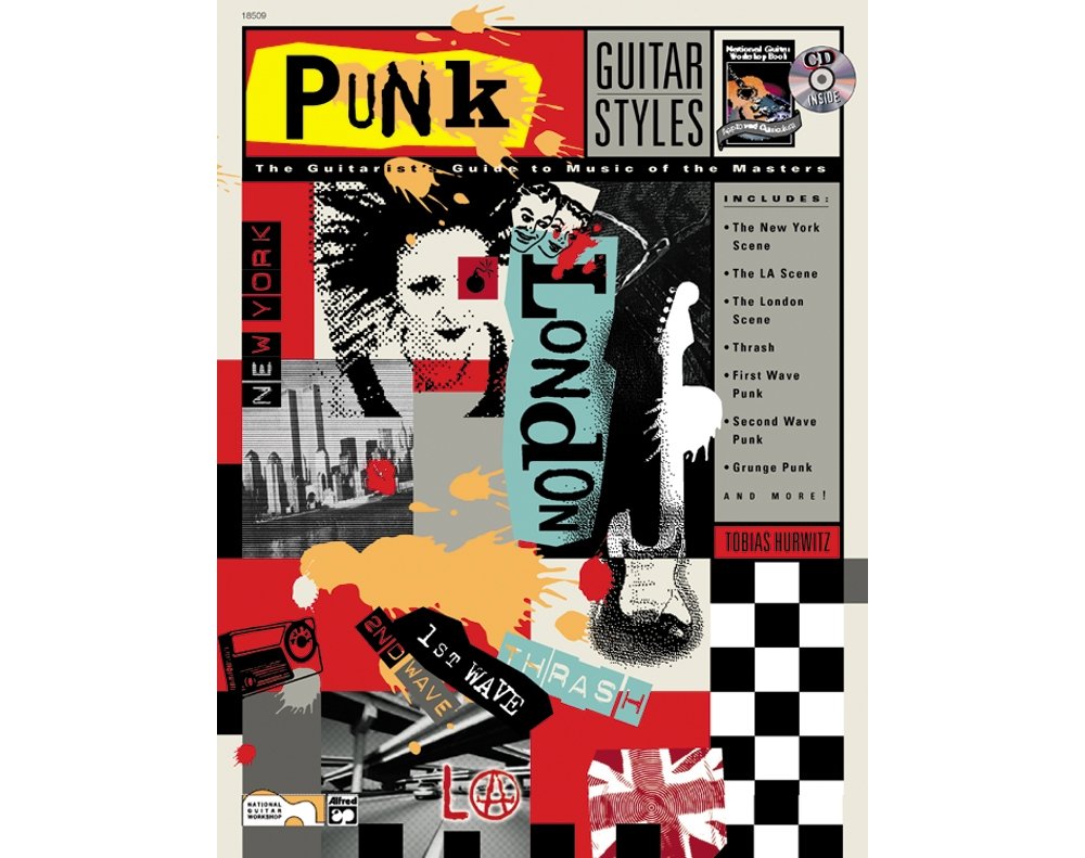 Guitar Styles  Punk: The Guitarist's Guide to Music of the Masters, Book & CD,Used
