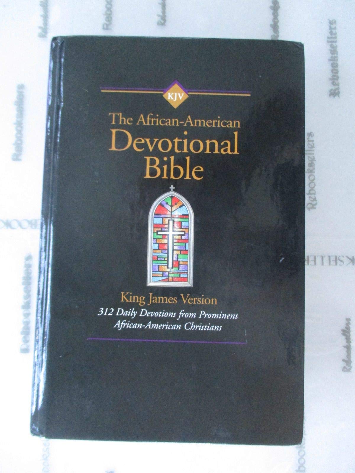 KJV AfricanAmerican Devotional Bible Hardcover,Used