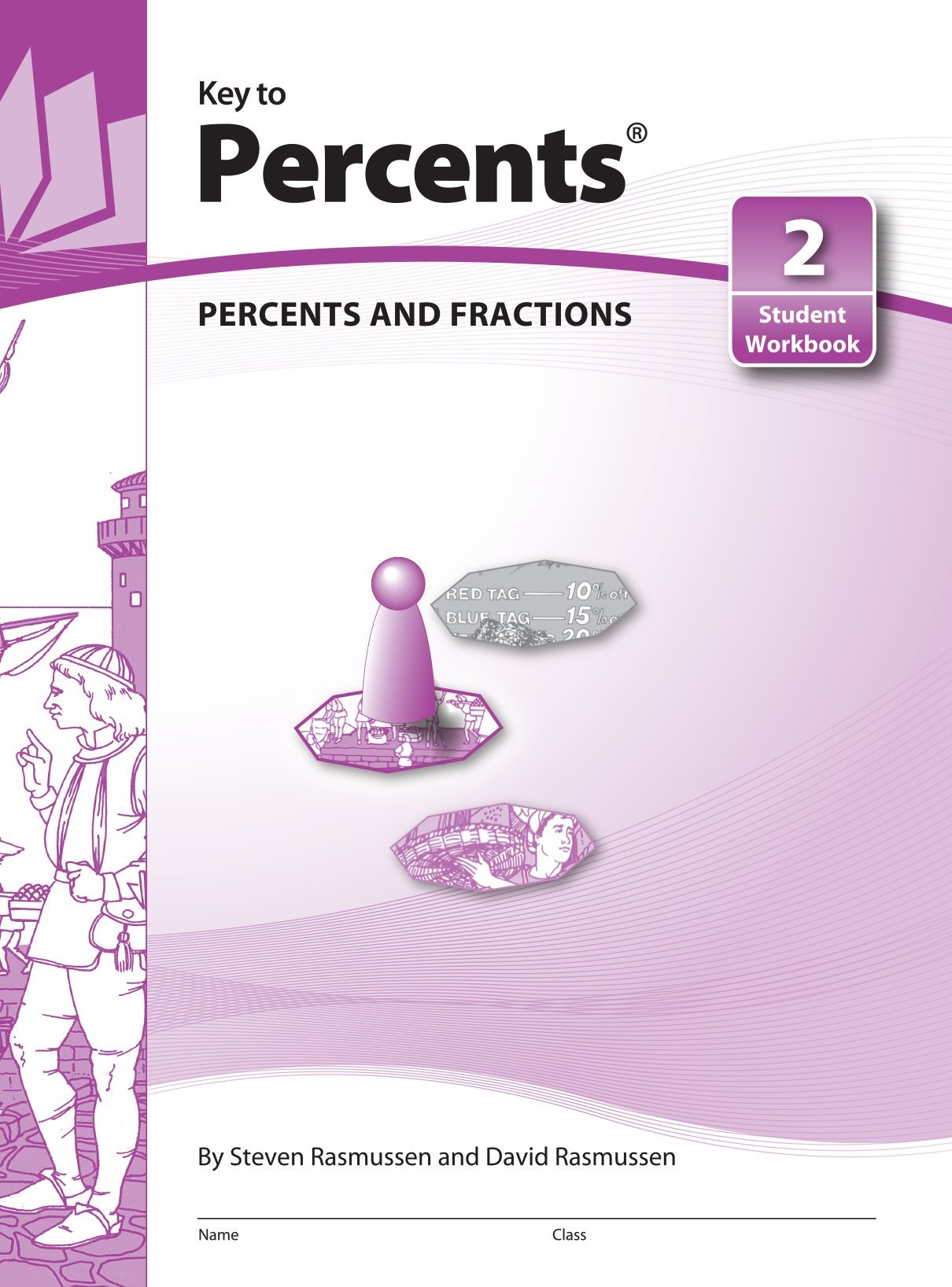 Key to Percents, Book 2: Percents and Fractions (KEY TO...WORKBOOKS),Used