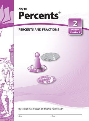 Key to Percents, Book 2: Percents and Fractions (KEY TO...WORKBOOKS),Used