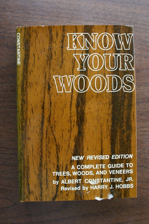 Know Your Woods: A Complete Guide to Trees, Woods, and Veneers,Used