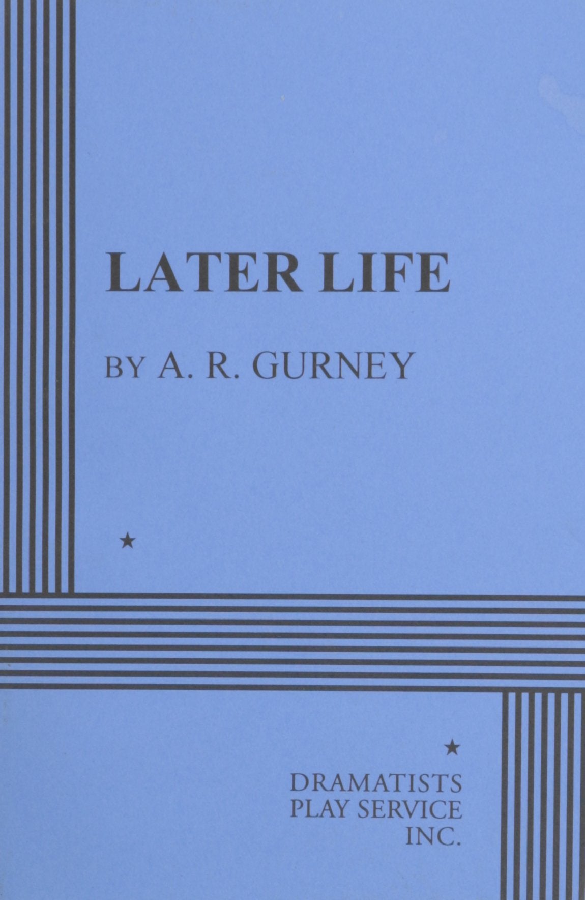 Later Life  Acting Edition,Used