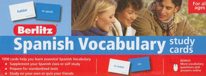 Berlitz Spanish Vocabulary Study Cards,New