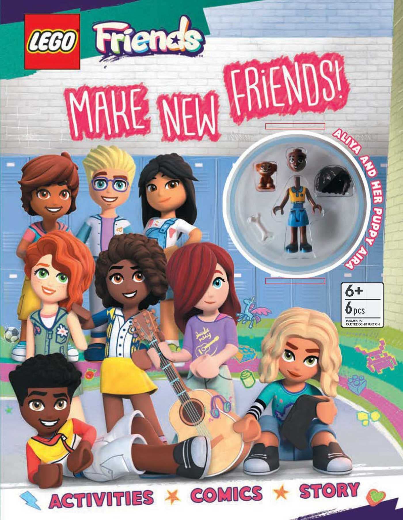 Lego Friends: Make New Friends (Activity Book With Minifigure),New