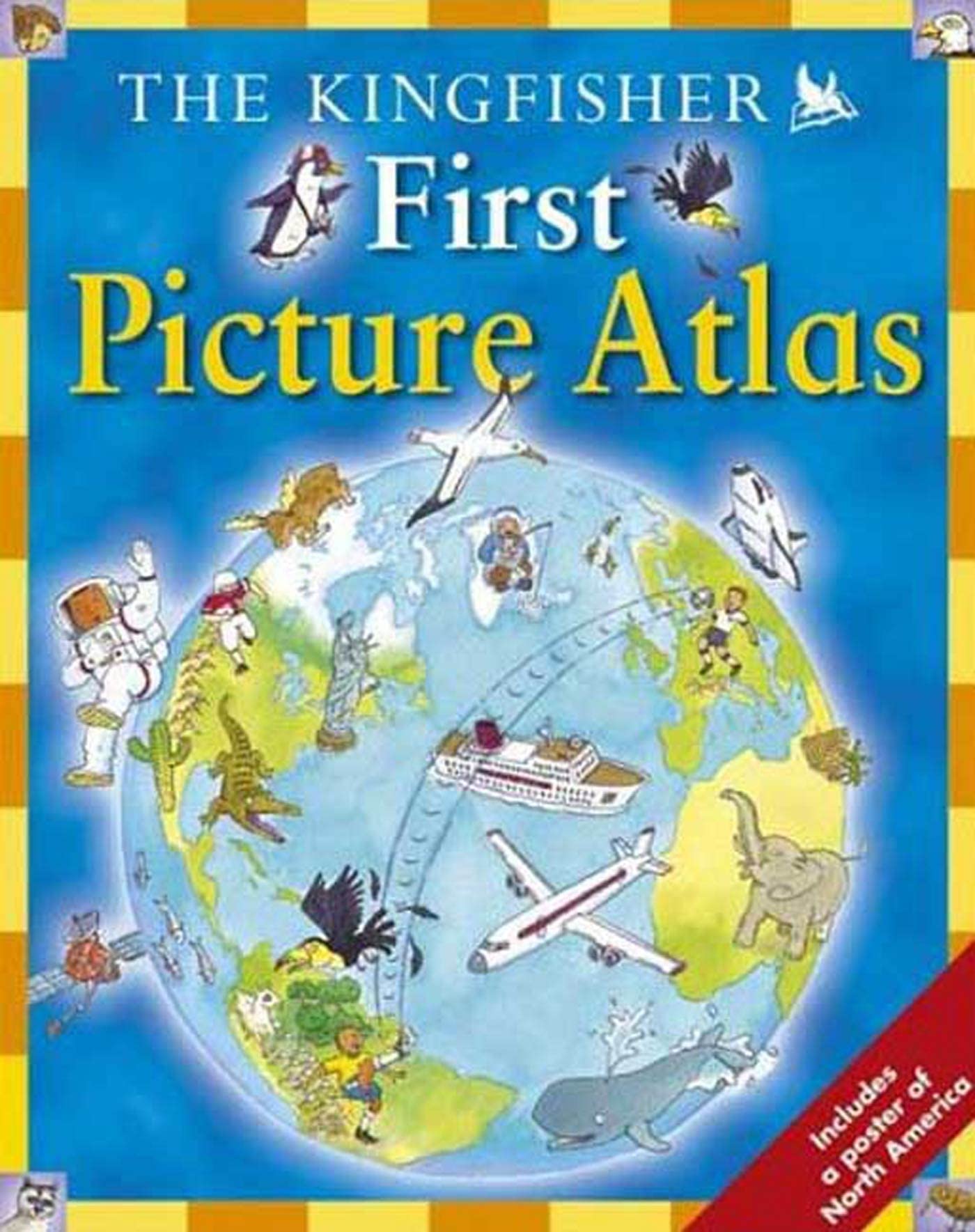 The Kingfisher First Picture Atlas (Kingfisher First Reference),Used