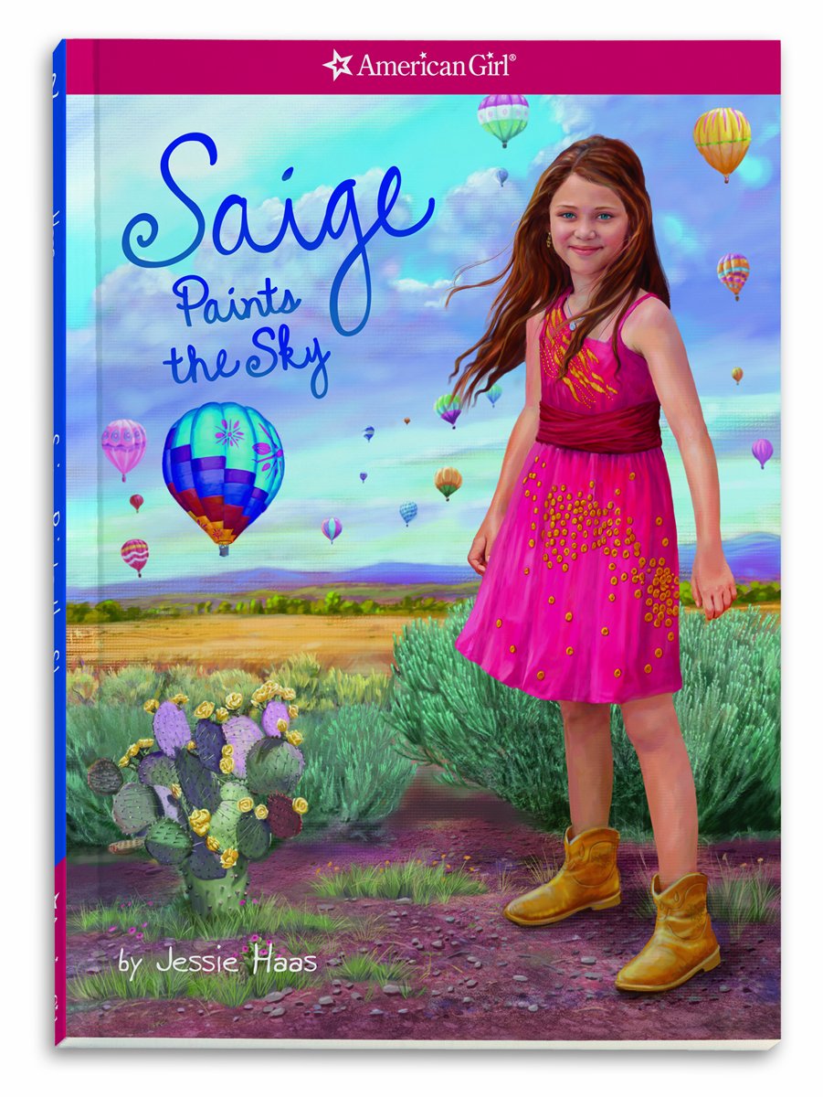 Saige Paints The Sky (American Girl, 2),Used
