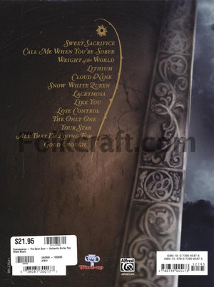 Evanescence  The Open Door: Authentic Guitar Tab