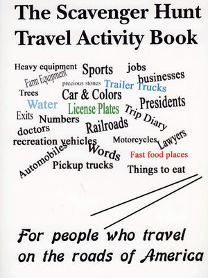 The Scavenger Hunt Travel Activity Book,Used