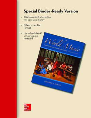 Looseleaf for World Music: Traditions and Transformations,Used