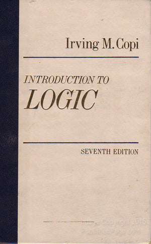 Introduction To Logic 7Ed,Used