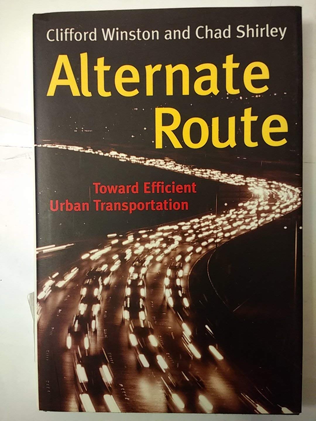 Alternate Route: Toward Efficient Urban Transportation,Used