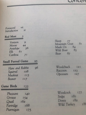 The L.L. Bean Game and Fish Cookbook,New