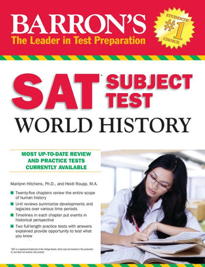 Barron's SAT Subject Test World History,Used