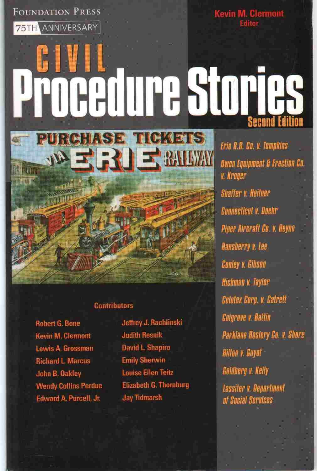 Civil Procedure Stories (Law Stories),Used