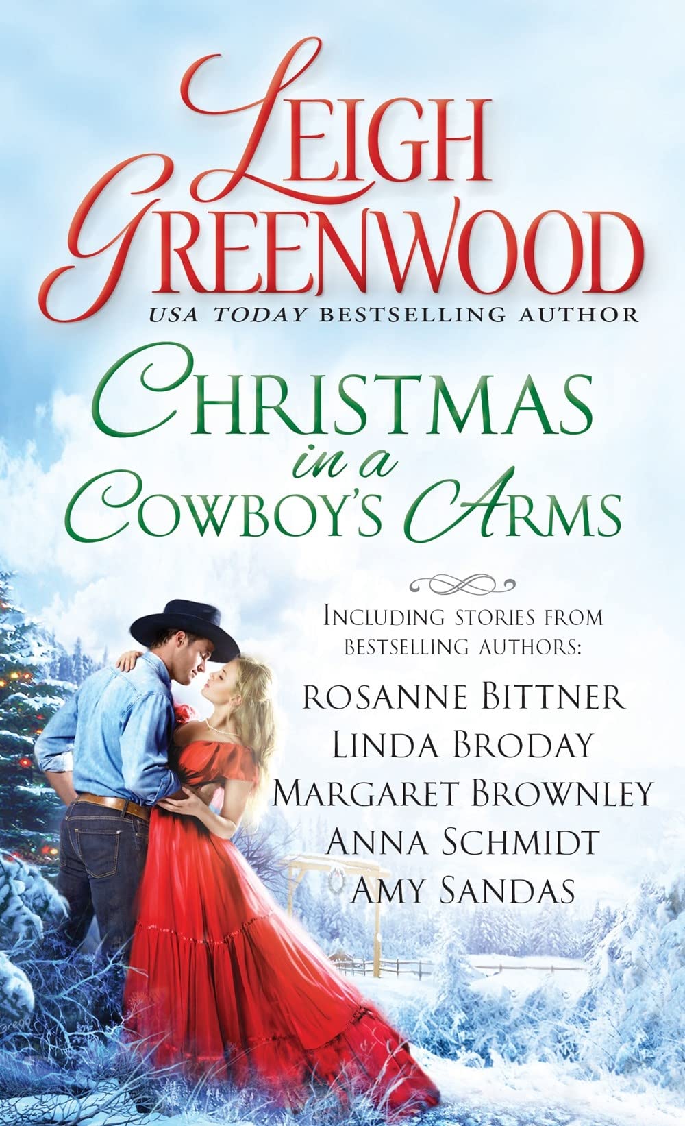 Christmas in a Cowboy's Arms,Used