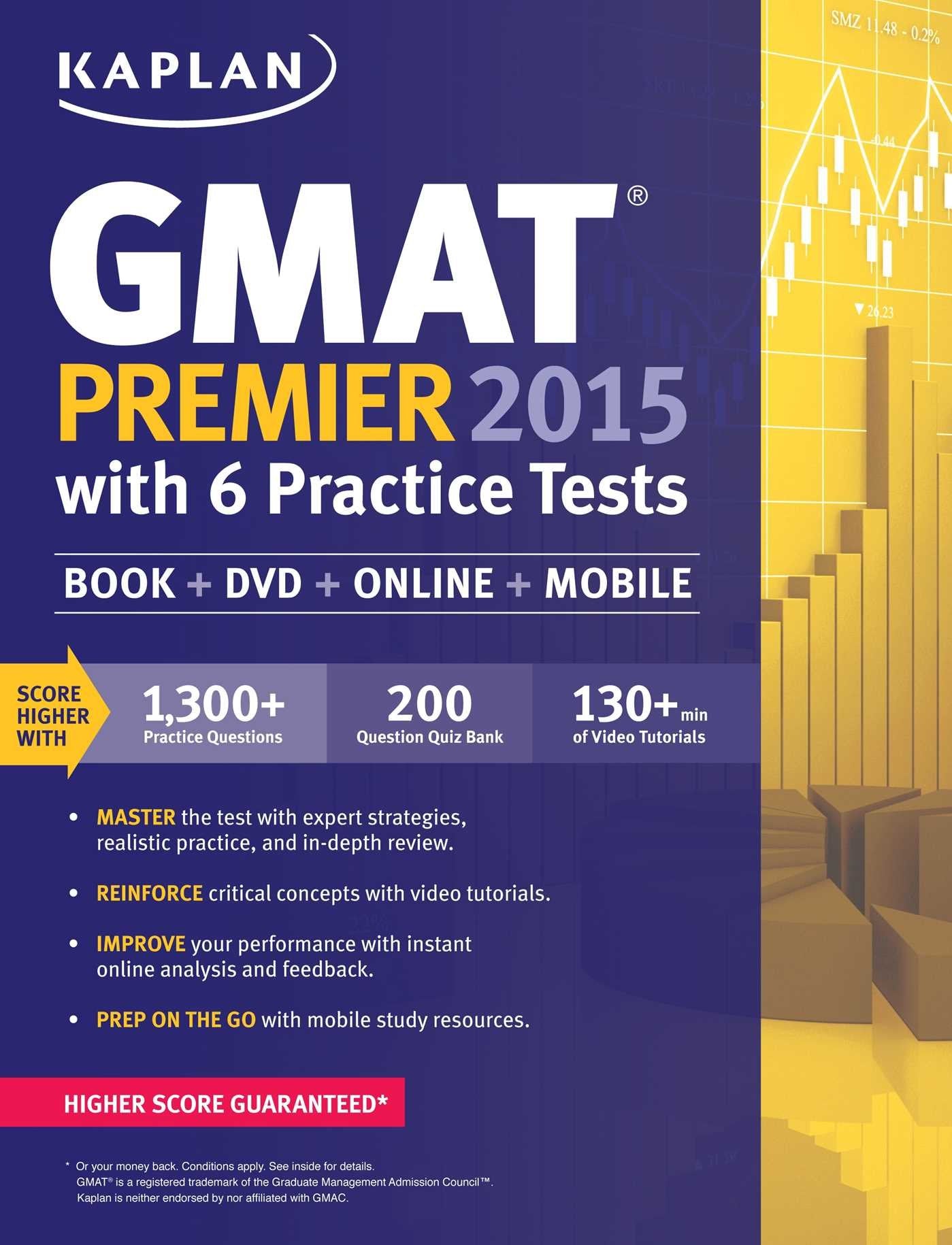 Kaplan GMAT Premier 2015 (Kaplan Test Prep),Used