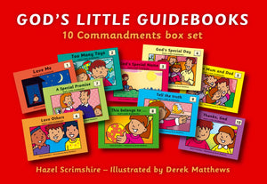 Gods Little Guidebooks  Box Set: 10 Commandments Box Set (Colour Books)