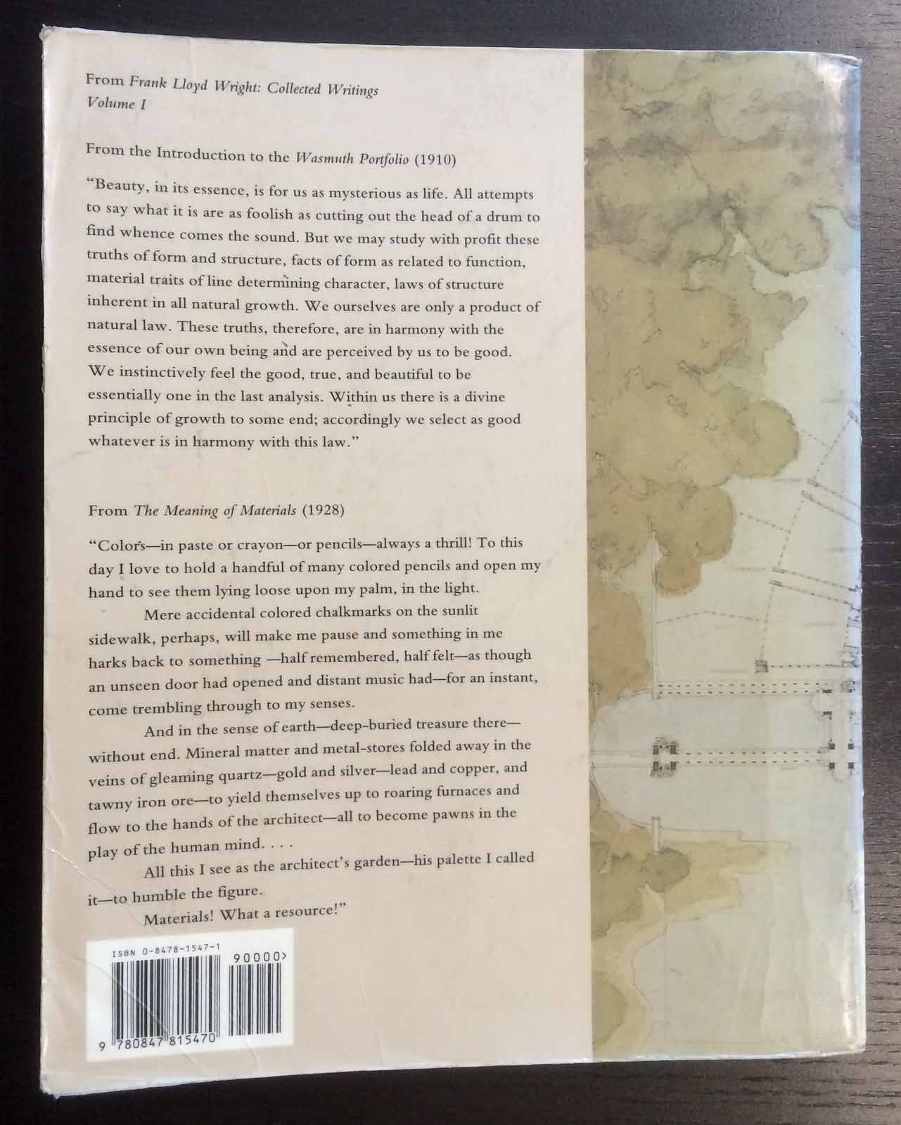 Frank Lloyd Wright Collected Writings, Vol. 1: 18941930,Used