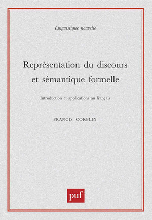 Reprsentation du discours et smantique formelle,Used
