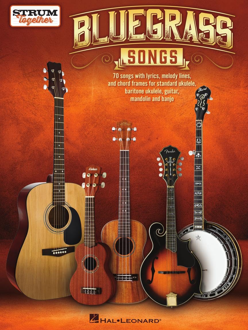 Bluegrass Songs  Strum Together: Songbook for any combination of standard ukulele, baritone ukulele, guitar, mandolin, and banj,Used