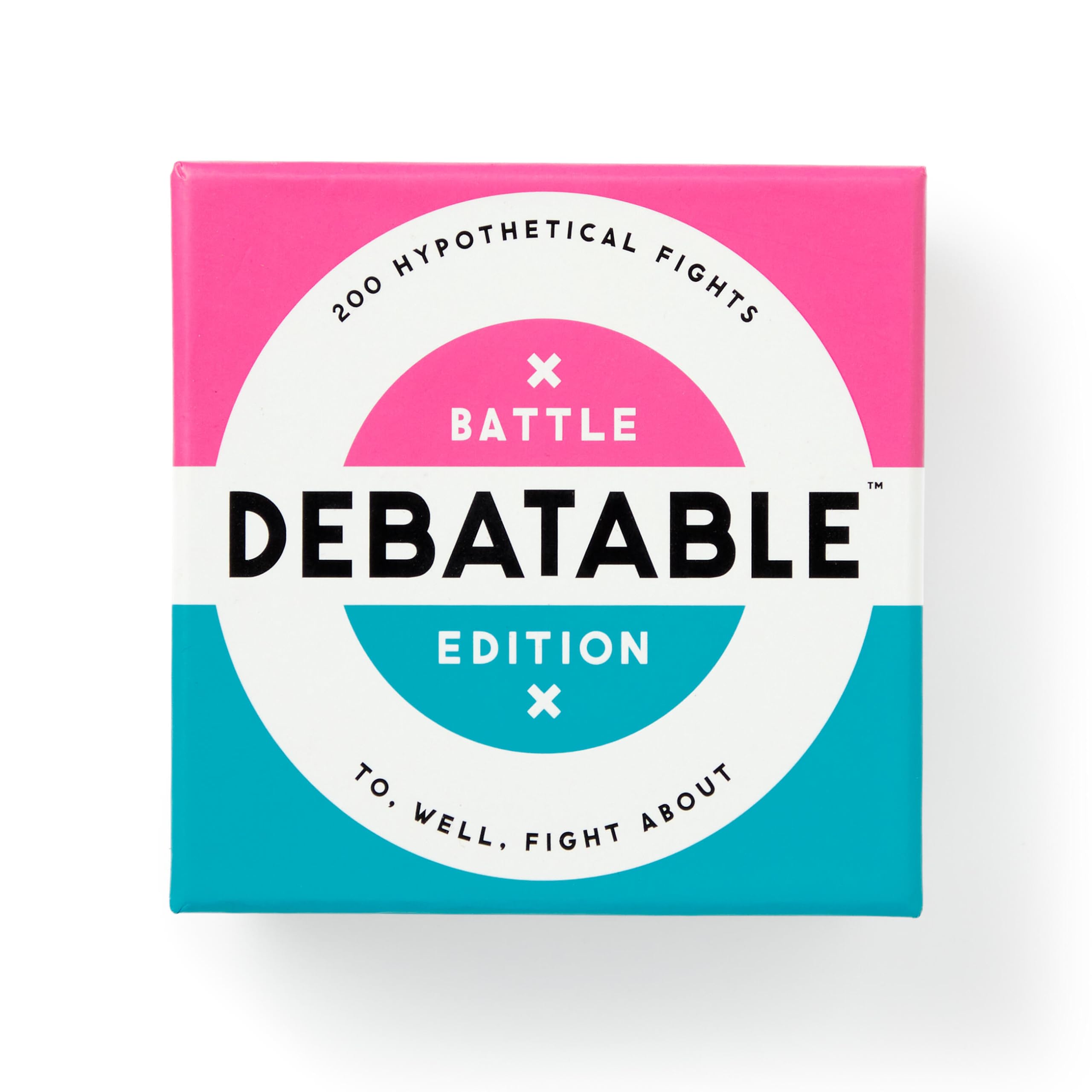 Brass Monkey Debatable Battle Edition  Social Party Game With 400 Who Would Win In A Fight Prompts To Argue About, 2+ Playe