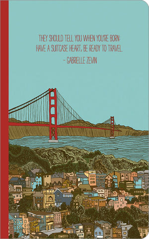 They Should Tell You When You're Born, Have a Suitcase Heart, Be Ready to Travel (Write Now Journal),Used