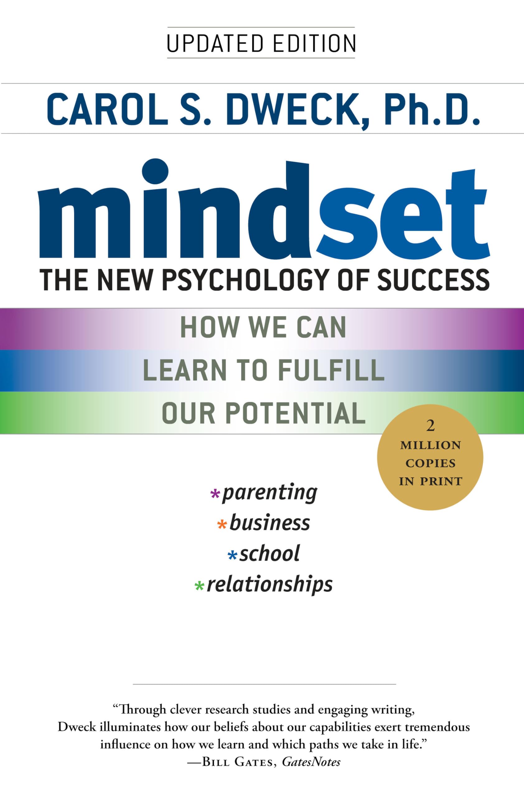 Mindset: The New Psychology of Success,New