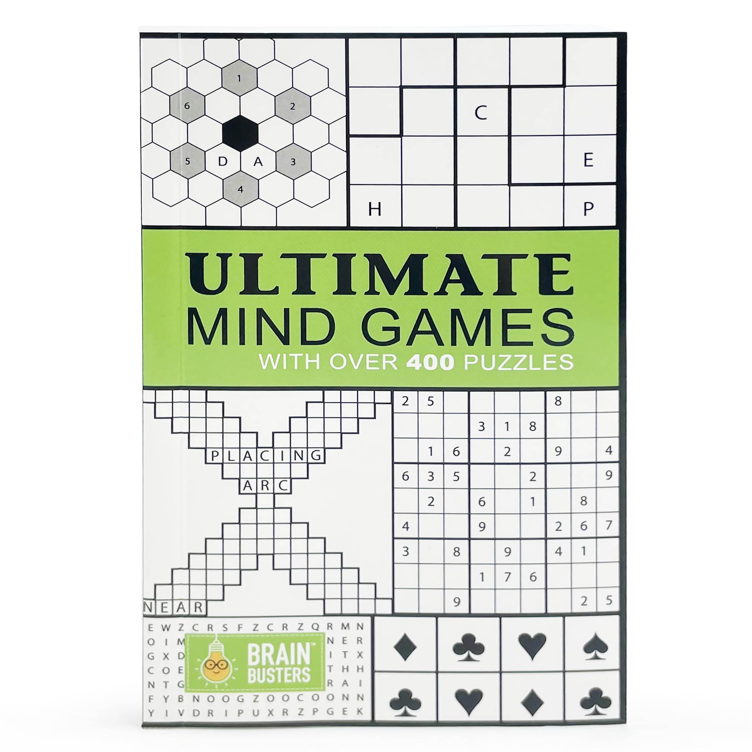 Ultimate Mind Games: With Over 400 Puzzles (Brain Busters),New