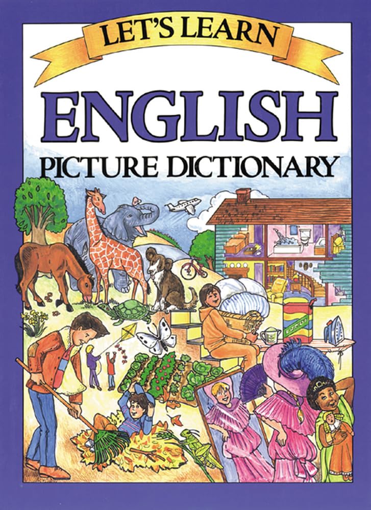 Let's Learn English Picture Dictionary,Used