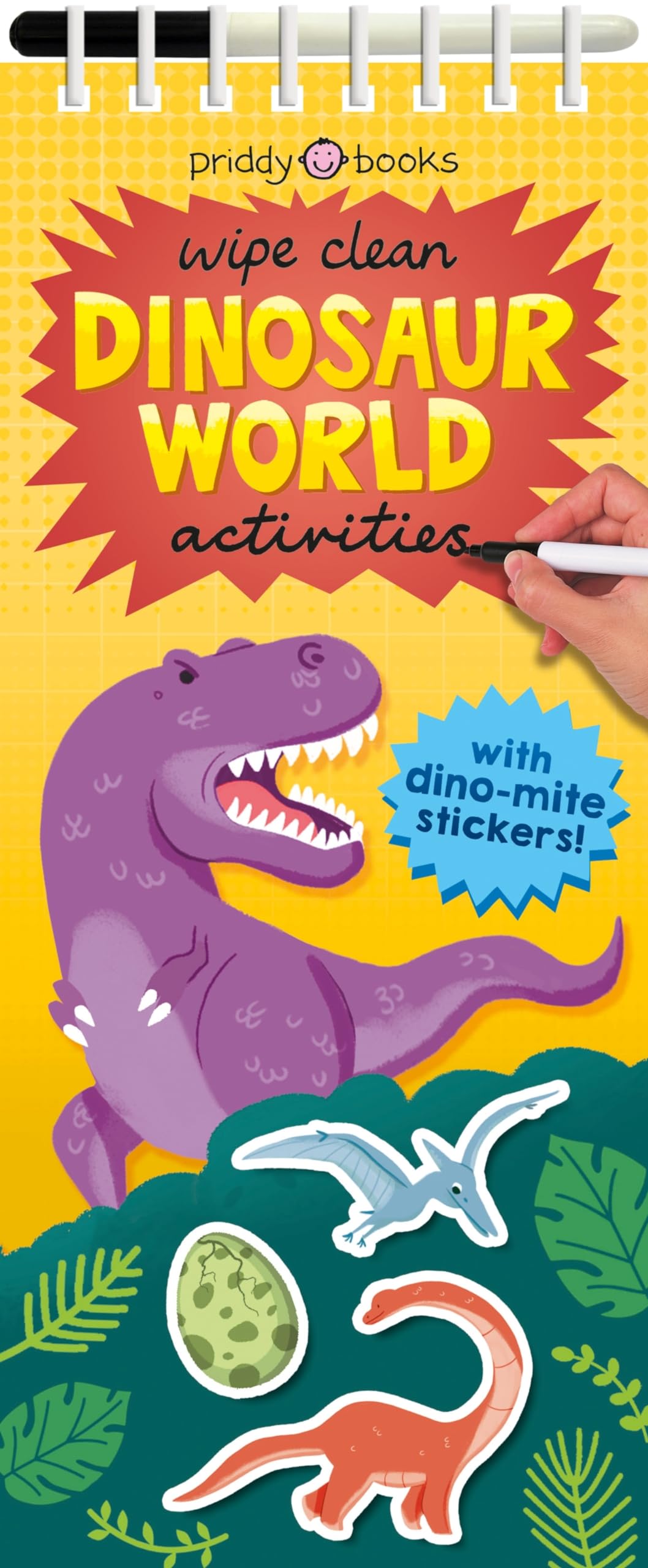 Wipe Clean Activities: Dinosaur World: With Dinomite stickers! (Wipe Clean Activity Books),Used