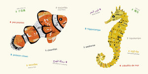 Ocean Animals (Multilingual Board Book) (Words of the World Series),Used