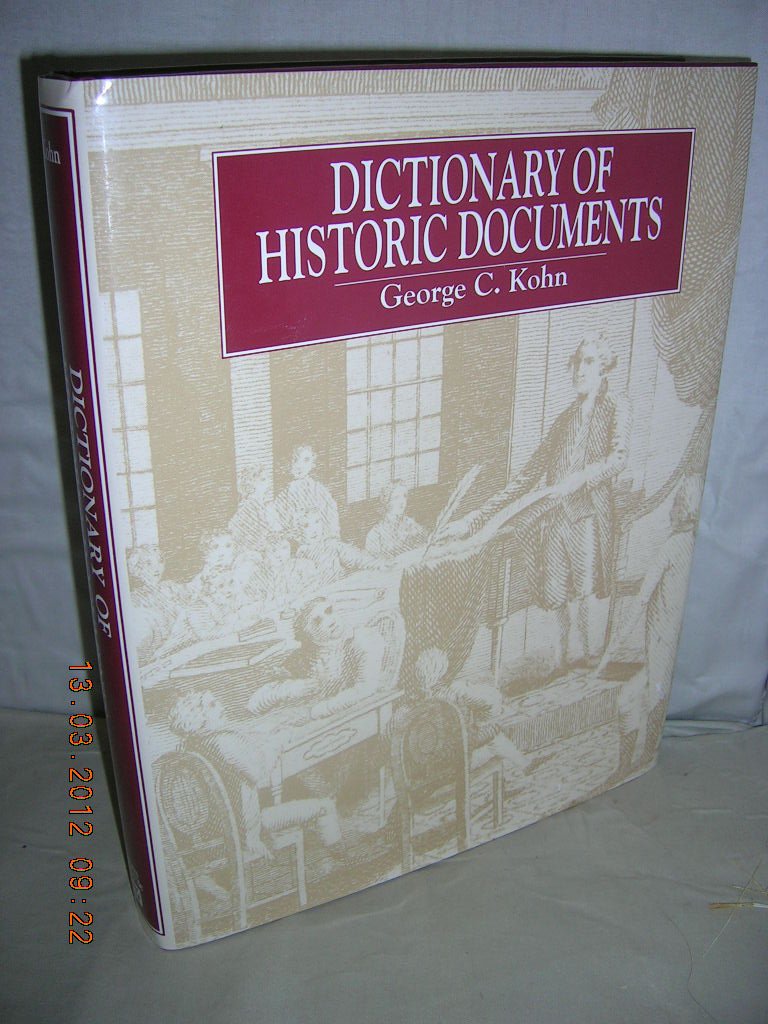Dictionary of Historic Documents,Used