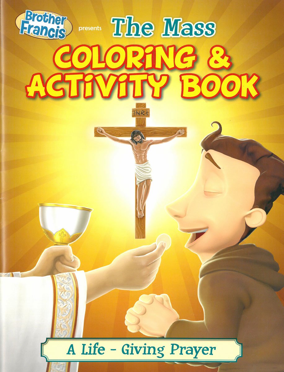 Mass Coloring & Activity Bk (Brother Francis),Used